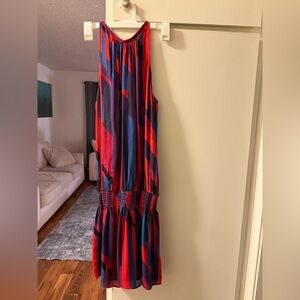 Ramy brook New York luxury dress new money Striped Drop-Waist